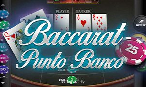 Imagem do jogo Baccarat Punto Banco disponível no 661bet